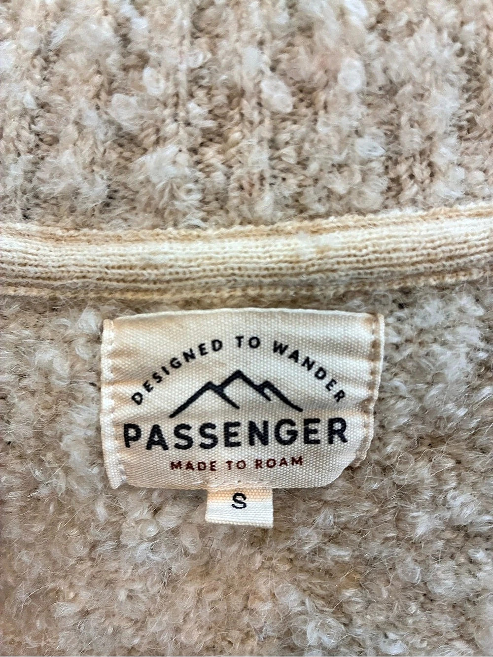 Striped Open Sweater by Passenger - Picture 2 of 2